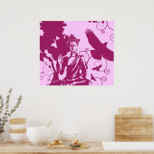 Boeddha Natuur Afdrukken Poster (Keuken)