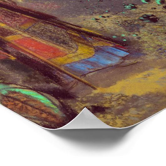 Boeddha | Odilon Redon | Poster (Hoek)