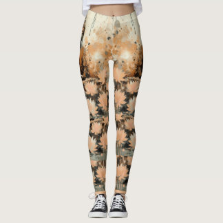 BOEDDHA OP HET GEBIED VAN LOTUS LEGGINGS