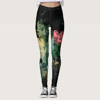 Boeddha Peace Serenity Soothing Colors Women's Leggings