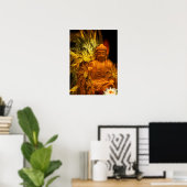 Boeddha/Poster Poster (Thuiskantoor)