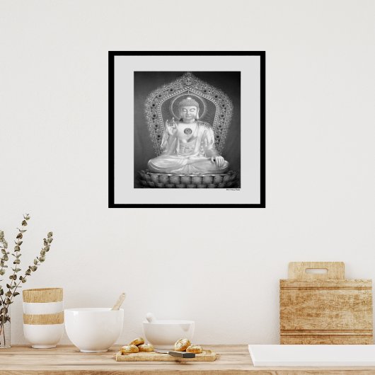 Boeddha Print (Keuken)