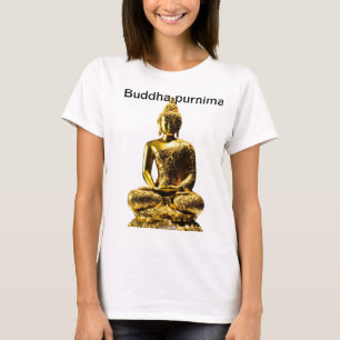 Boeddha purnima speciaal festival innerlijke rust. t-shirt