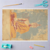 Boeddha Purnima Vintage Ephemera 1 Tissuepapier (Craft)