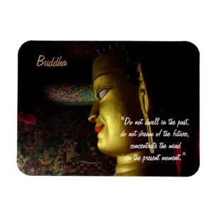 Boeddha Quote & Boeddha van Compassie / Meditatie Magneet