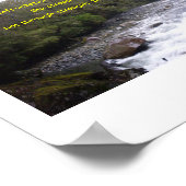 Boeddha Quote over Persistentie Poster (Hoek)