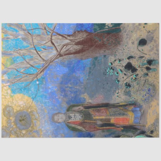 Boeddha, Redon Tissuepapier (Voorkant)