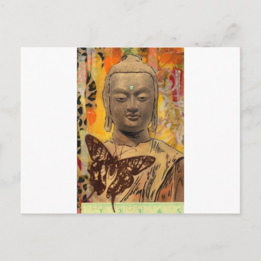 Boeddha-regels Briefkaart (Voorkant)