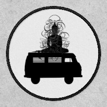 Boeddha Retro Hippie Dharma Bus