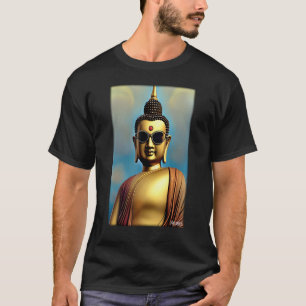 Boeddha Siddhartha Gautama Zonnebril Religie Indi T-shirt