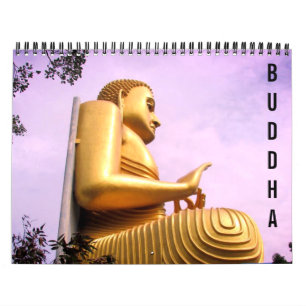 Boeddha-standbeelden 2027 kalender