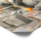 Boeddha statues Poster (Hoek)