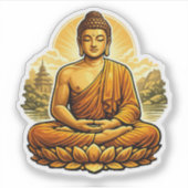 Boeddha Sticker (Voorkant)