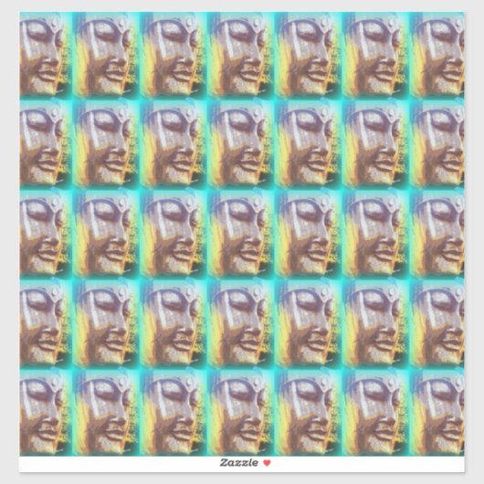 boeddha sticker (Vel)