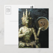 Boeddha Tijd ... Thailand Briefkaart (Voorkant / Achterkant)