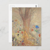 Boeddha van Odilon Redon Briefkaart (Voorkant / Achterkant)