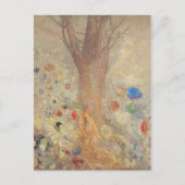 Boeddha van Odilon Redon Briefkaart (Voorkant)
