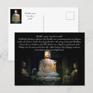 Boeddha Verlichting Briefkaart