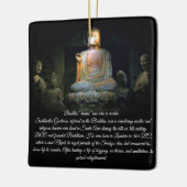 Boeddha Verlichting Keramisch Ornament (Links)