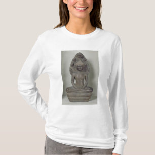 Boeddha zit in meditatie op de Naga, Angkor T-shirt