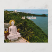 Boeddhabeeld in Sri Lanka Briefkaart (Voorkant)