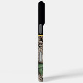 Boeddhabeelden versierd met bladeren. Generatieve  Case-Mate iPhone Case (Achterkant / Rechts)