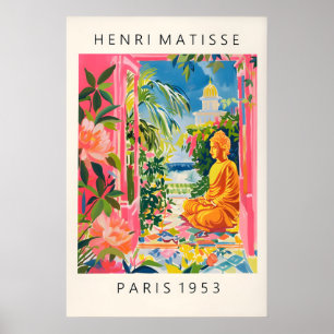 Boeddhabeeldposter, Meditatie wandkunst Poster
