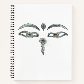 Boeddha's eyes notebook notitieboek