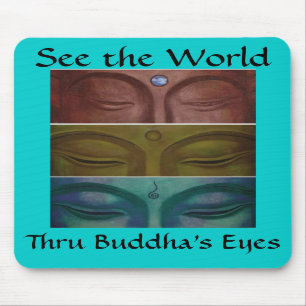 Boeddha's ogen Mousepad Muismat