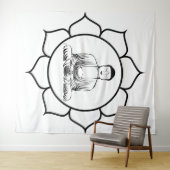 BoeddhaTapijt Wandkleed (In Situ (horizontaal))