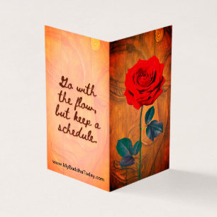 BoeddhaVandaag V1 - #7 Boeddha "berichtenboek" Kaa Visitekaartjes