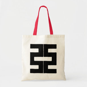 Boeddhisme: Dubbele Ax Tote Bag