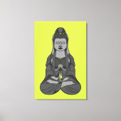 Boeddhist Avalokiteshvara Kuan Yin Drawing Canvas Afdruk (Voorkant)
