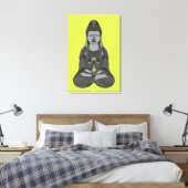 Boeddhist Avalokiteshvara Kuan Yin Drawing Canvas Afdruk (Insitu (Slaapkamer))