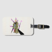 Boeddhist Monk Bagagelabel (Voorkant (horizontaal))