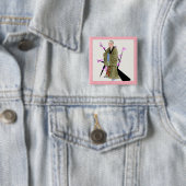 Boeddhist Monk Button (In situ)