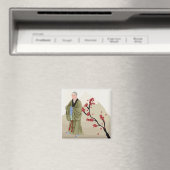 Boeddhist Monk Magnet Magneet (Insitu (Vaatwasser))