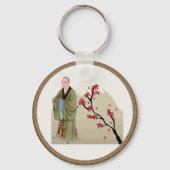 Boeddhist Monk Sleutelhanger (Voorkant)