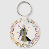 Boeddhist Monk Sleutelhanger (Voorkant)