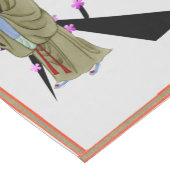 boeddhist Monk Table Runner Korte Tafelloper (Hoek)