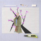 Boeddhist Monk Tissue Paper Tissuepapier (Craft)