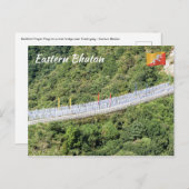 Boeddhist Prayer Flags - Bhutan Briefkaart (Voorkant / Achterkant)