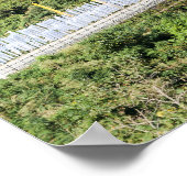 Boeddhist Prayer Flags - Bhutan Poster (Hoek)