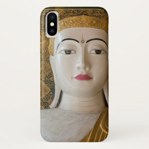 Boeddhistaatportret iPhone X Hoesje