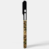 Boeddhistisch beeldhouwen met bladeren en bollen Case-Mate iPhone case (Achterkant / Links)