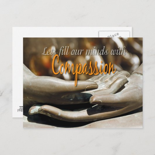 Boeddhistisch Briefkaart (Voorkant / Achterkant)