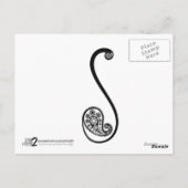 Boeddhistisch Briefkaart (Achterkant)