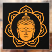 Boeddhistisch huis muurdecor raamsticker (Vel 2)