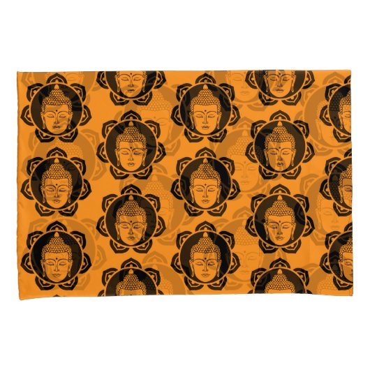 Boeddhistisch huisdecor kussensloop (Voorkant-Rechts)