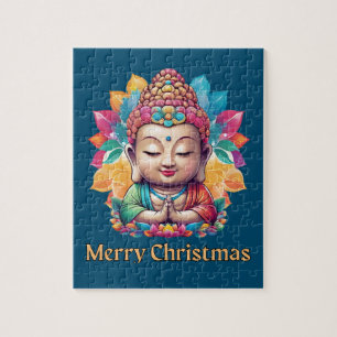 boeddhistisch kerstfeest legpuzzel